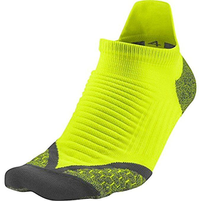 Nike Elite Cushioned No-Show Running Sock