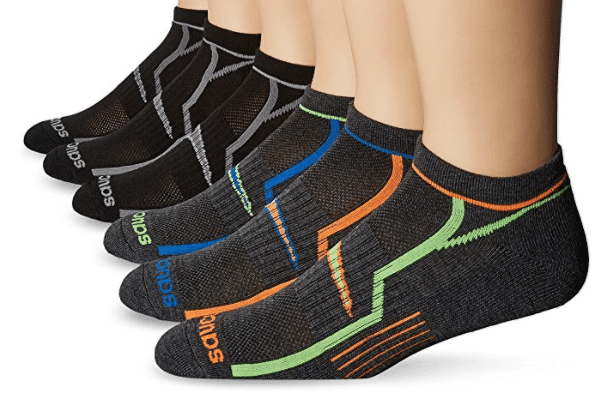 Saucony Performance No-Shoe Socks